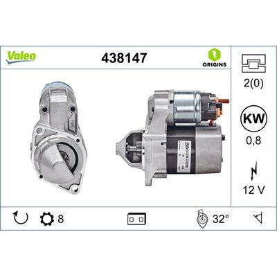 Marş Dinamosu  VALEO 438147