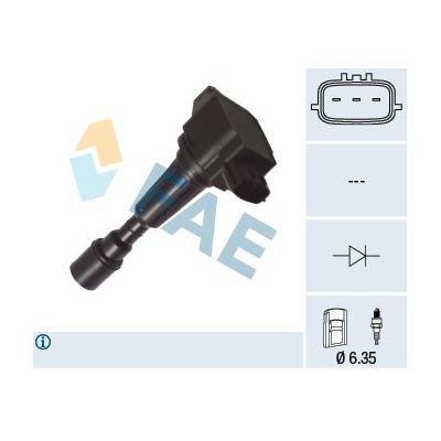 Ateşleme Bobini  Mazda 3 Sedan (BL)(04.2009->)  KRAFTVOLL 05020197