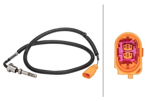 Egzoz Sıcaklık Sensörü  Audi A6 Sedan (4F2)(03.2004->)  HELLA 6PT 358 181-001