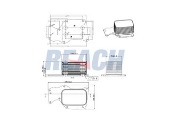 Motor Yağ Soğutucu  KRAFTVOLL 08090248  11428585624 11428574003 8574003 8585624