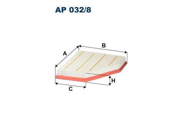 Hava Filtresi  BMW 4 Serisi Cabrio (F33)(2013->)  FILTRON AP 032/8