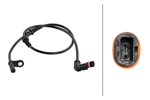 Abs Sensörü Ön Sağ veya Sol HELLA 6PU 230 048-241