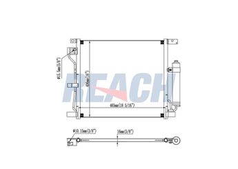 Klima Radyatörü  BSG 63-525-002  921001FE0B 92100-1FE0B 92100BA62A