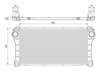 Turbo Radyatörü  DENSO DIT50002  179400R020 17940-0R020