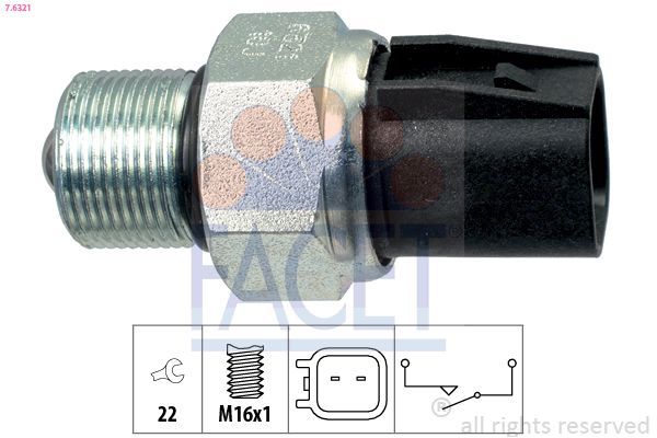 Geri Vites Müşürü  Ford Transit Kamyonet (FY)(2000->)  FACET 7.6321