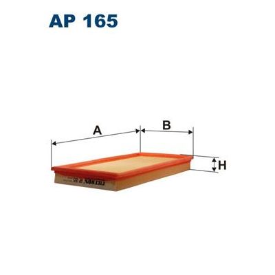 Hava Filtresi  Volvo S40 Sedan (09.1995->)  FILTRON AP 165