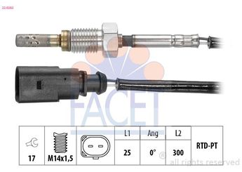 Egzoz Sıcaklık Sensörü  KRAFTVOLL 05120037  3L906088FQ 3L906088JK 03L 906 088 FQ 03L 906 088 JK