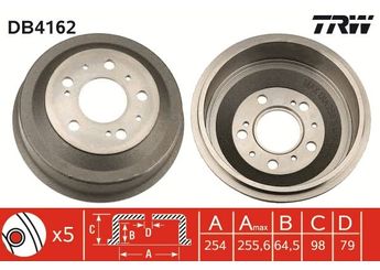 Kampana Arka Sağ veya Sol FORD ORJINAL 3M511126BA  1306211080 K1306211080 424738 4247 38