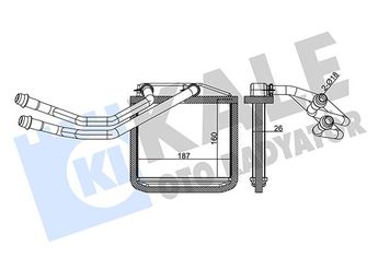 Kalorifer Radyatörü  KALE 350515  39033120 77363898 77364557 77365032 77365333 77366860 77366932 1618468 55702423
