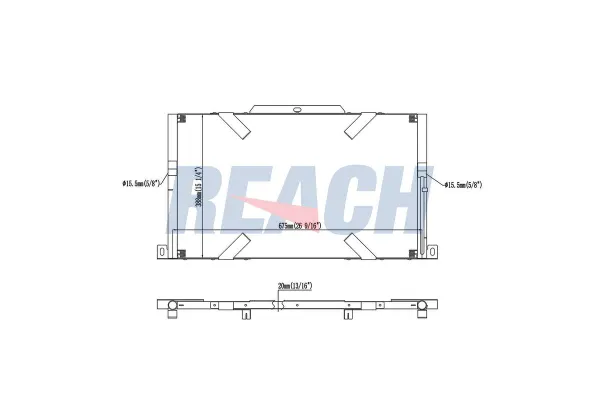 Klima Radyatörü  Land Rover Defender (LD)(05.1996->09.2002)  NRF 350489
