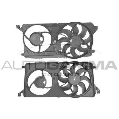 Radyatör Fan ve Motoru  FORD ORJINAL 8C118C607AC