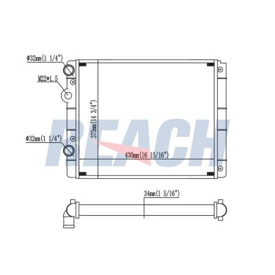 Su Radyatörü  Volkswagen Polo III 2/4 Kapı (6N1)(09.1994->1999)  BEHR CR 42 000S