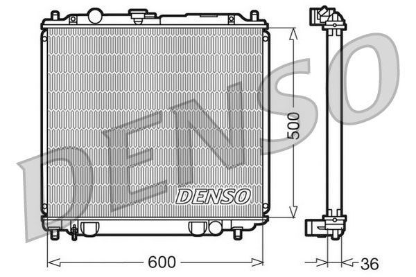 Su Radyatörü  DENSO DRM45014