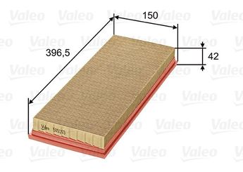 Hava Filtresi  VALEO 585093  1665410 93BB9601AB 93BB-9601-AB