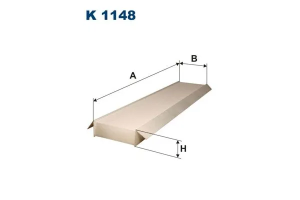 Polen Filtresi  Ford Mondeo 4/5 Kapı (GE)(2000->)  FILTRON K 1148