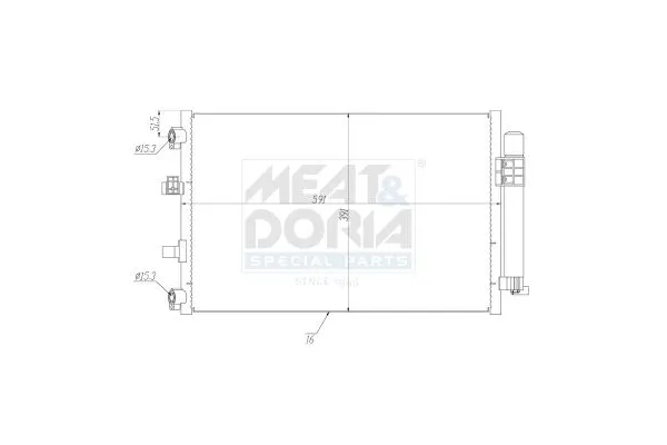 Klima Radyatörü  EUROCRAFT EU F24216-031
