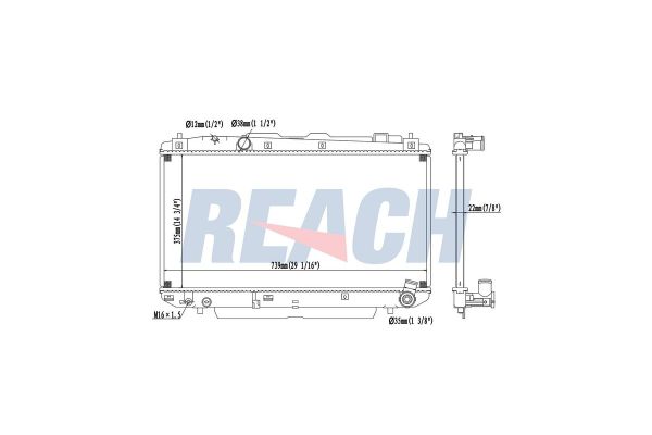 Su Radyatörü  MAHER 10648