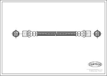Fren Hortumu Ön Sağ veya Sol CAVO C900 304A  113595611