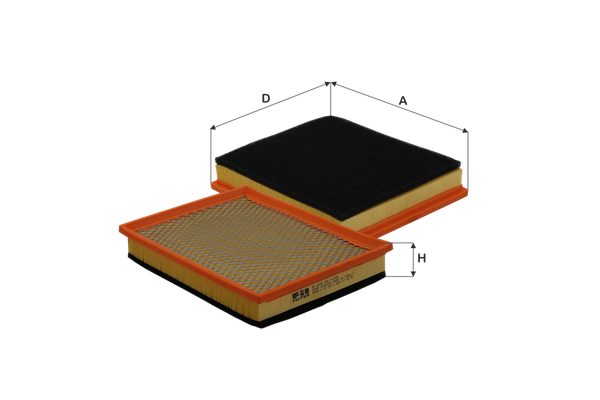 Hava Filtresi  Saab 9-3 Cabriolet (2008->)  FIL FILTRE HP2296