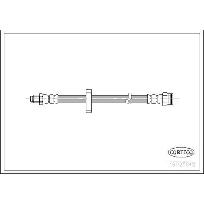 Fren Hortumu Arka Sağ veya Sol Citroen Jumper P.Van (01.1994->)  FROW 311.1112.002