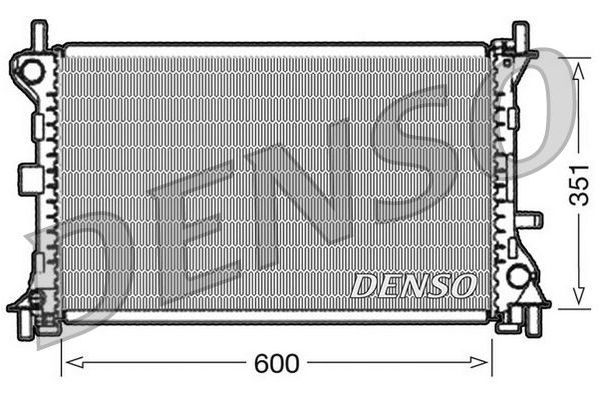 Su Radyatörü  DENSO DRM10052