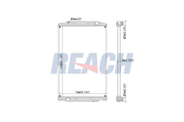Su Radyatörü  RADISEN RR 63329