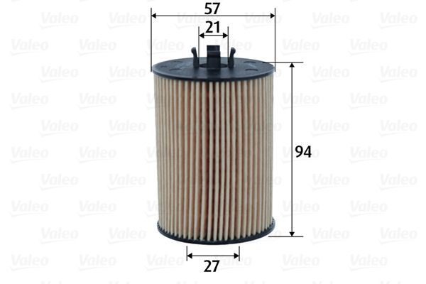 Yağ Filtresi  Mercedes A -Serisi (BM 169)(06.2004->)  VALEO 586560