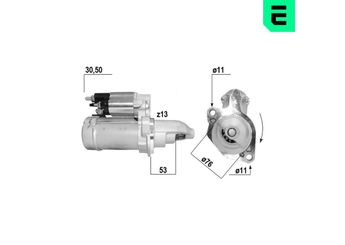 Marş Dinamosu  ERA 221238A  9A160410900 9A1 604 109 00 9A1604109X 9A1 604 109 X