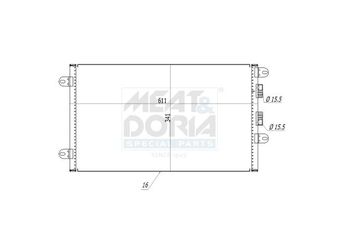 Klima Radyatörü  MGA 82461  46768973