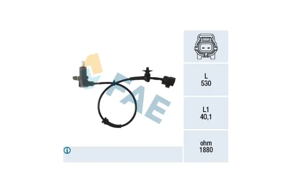 Abs Sensörü Arka Sağ Chevrolet Kalos (2005->)  MGA 36298