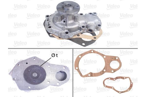 Devirdaim Su Pompası  Renault Safrane (B54)(10.1994->)  VALEO 506314