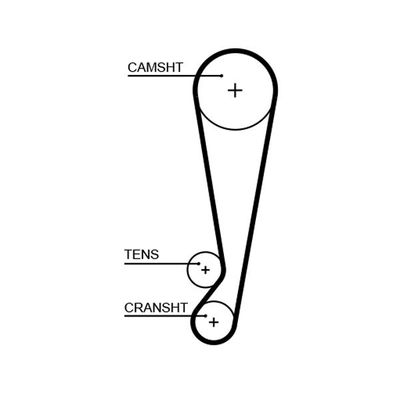 Triger Kayışı  GATES 5664XS