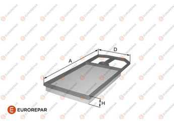 Hava Filtresi  EUROREPAR 1680344980  6K0129620C 6K0 129 620 C