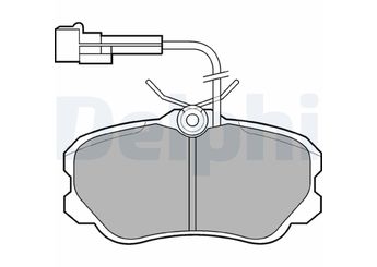Fren Disk Balata Ön DELPHI LP644  60760160 71770969 5892313 5892731 792426 793774 0005892731