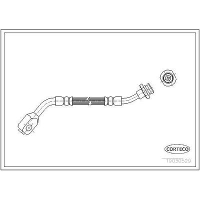 Fren Hortumu Ön Sağ SWAPP 40517