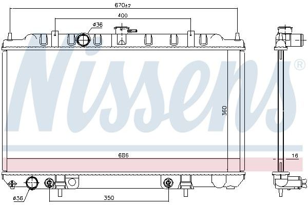 Su Radyatörü  MGA 80642