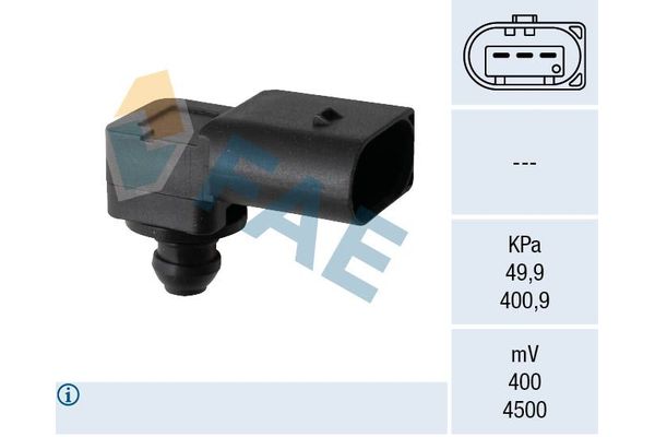 MAP Sensörü  BMW X6 Serisi (E71/E72)(07.2008->)  WENDERPARTS BA13627792260