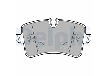 Fren Disk Balata Arka DELPHI LP2226   4H0698451A 4H0698451C 4H0698451D 4H0698451L 4H0698451MAK:RK:MK: 4H0 698 451A 4H0 698 451C 4H0 698 451L 4H0698451M