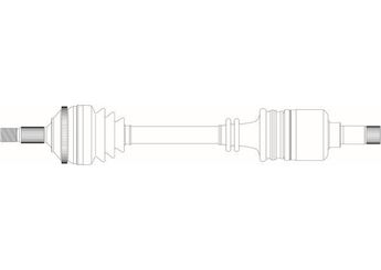 Aks Komple Ön Sol PSA ORJINAL 3272N5  3272N5 3272N7