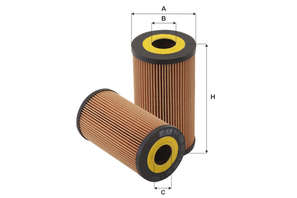 Yağ Filtresi  Mercedes S -Serisi 4 Kapı (BM 220)(07.1998->)  FIL FILTRE MLE 1585