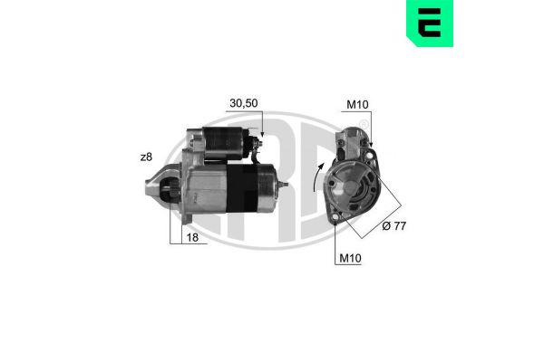 Marş Dinamosu  Hyundai H-1 Starex (->2008)  ERA 220381A