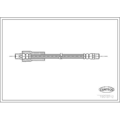 Fren Hortumu Arka Sağ veya Sol SVAC 90-0171
