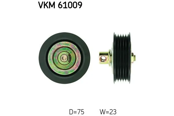 Vantilatör Kayış Gergi Rulmanı  SKF VKM 61009