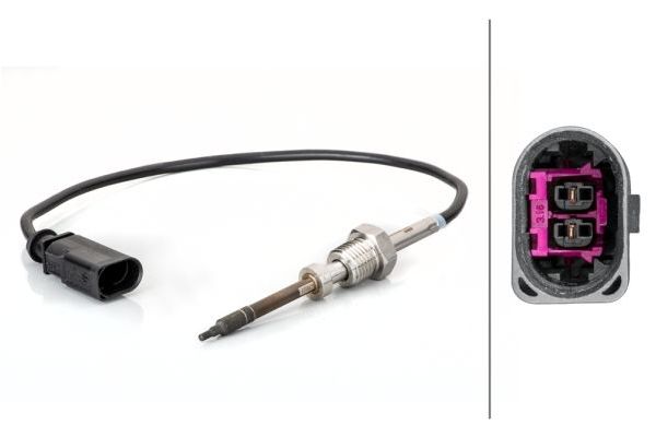 Egzoz Sıcaklık Sensörü  Audi Q5 (8R)(11.2008->)  HELLA 6PT 014 494-481