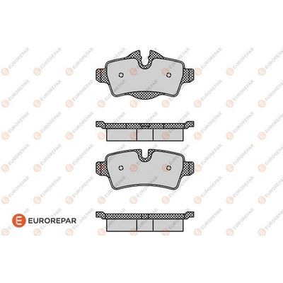 Fren Disk Balata Arka MINI Clubvan (R55)(2012->2015)  EUROREPAR 1617276980