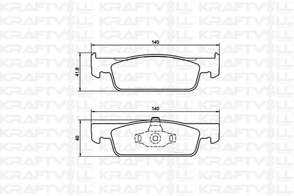 Fren Disk Balata Ön Renault Twingo (07.2014->)  KRAFTVOLL 07010067
