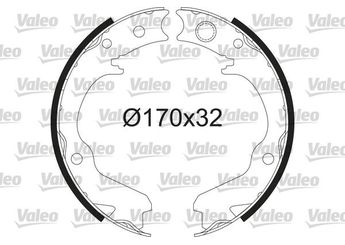 El Fren Balatası  VALEO 564234  26298AA030 26298AA020 26298-AA020 26298-AA030