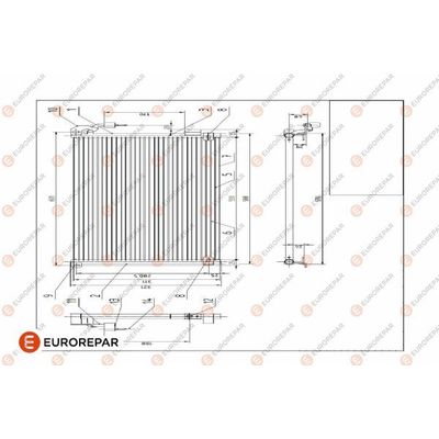 Klima Radyatörü  EUROREPAR E163394