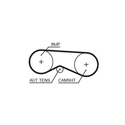 Triger Kayışı  Skoda Superb (3U4)(04.2002->)  GATES 5531XS