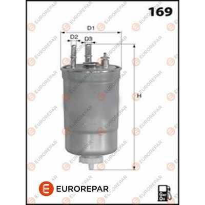 Yakıt Filtresi  Renault Kangoo (F/KW0)(01.2008->)  EUROREPAR 1643626780